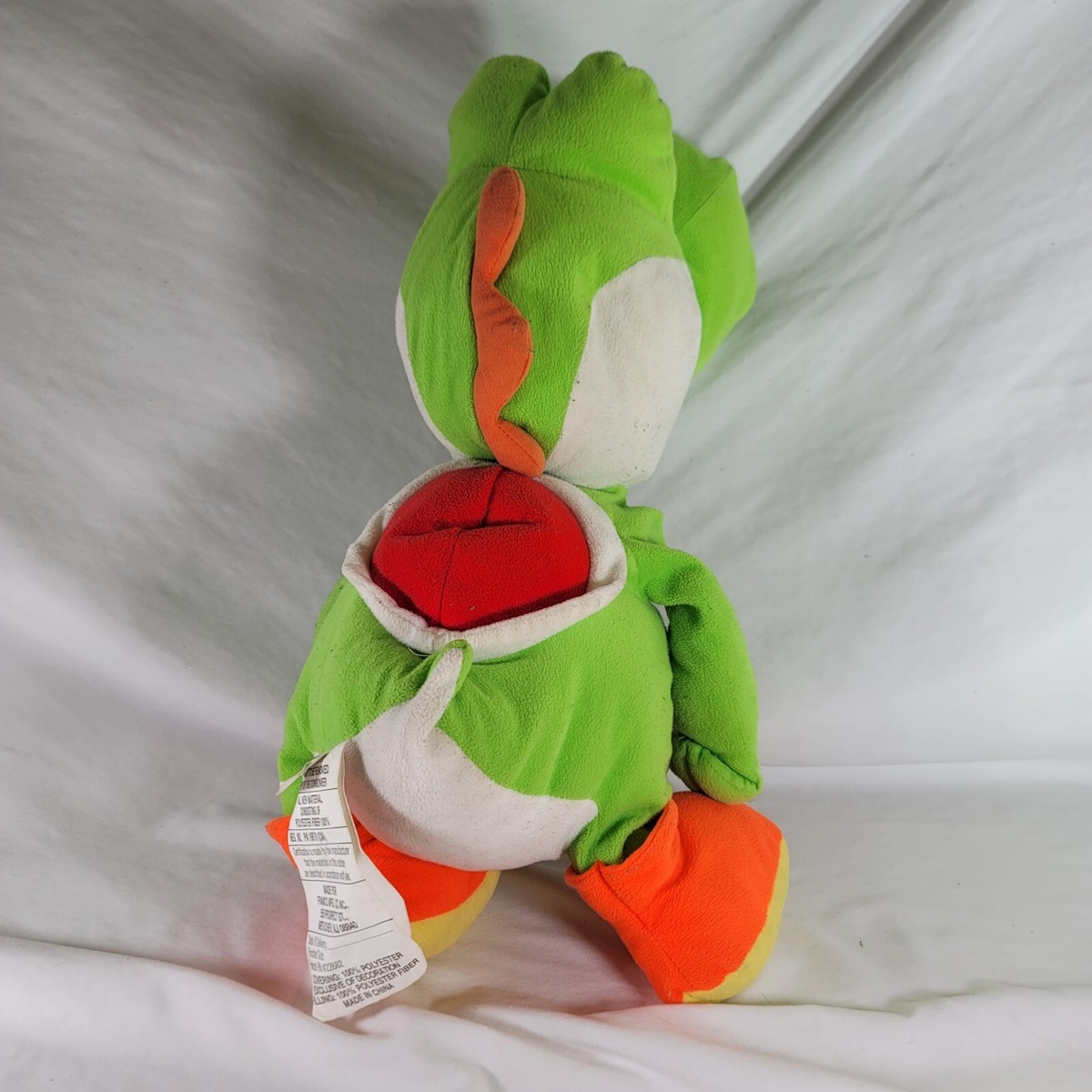 Super Mario Bros Yoshi Jumbo Plush 22” Large Turtle Nintendo 2019