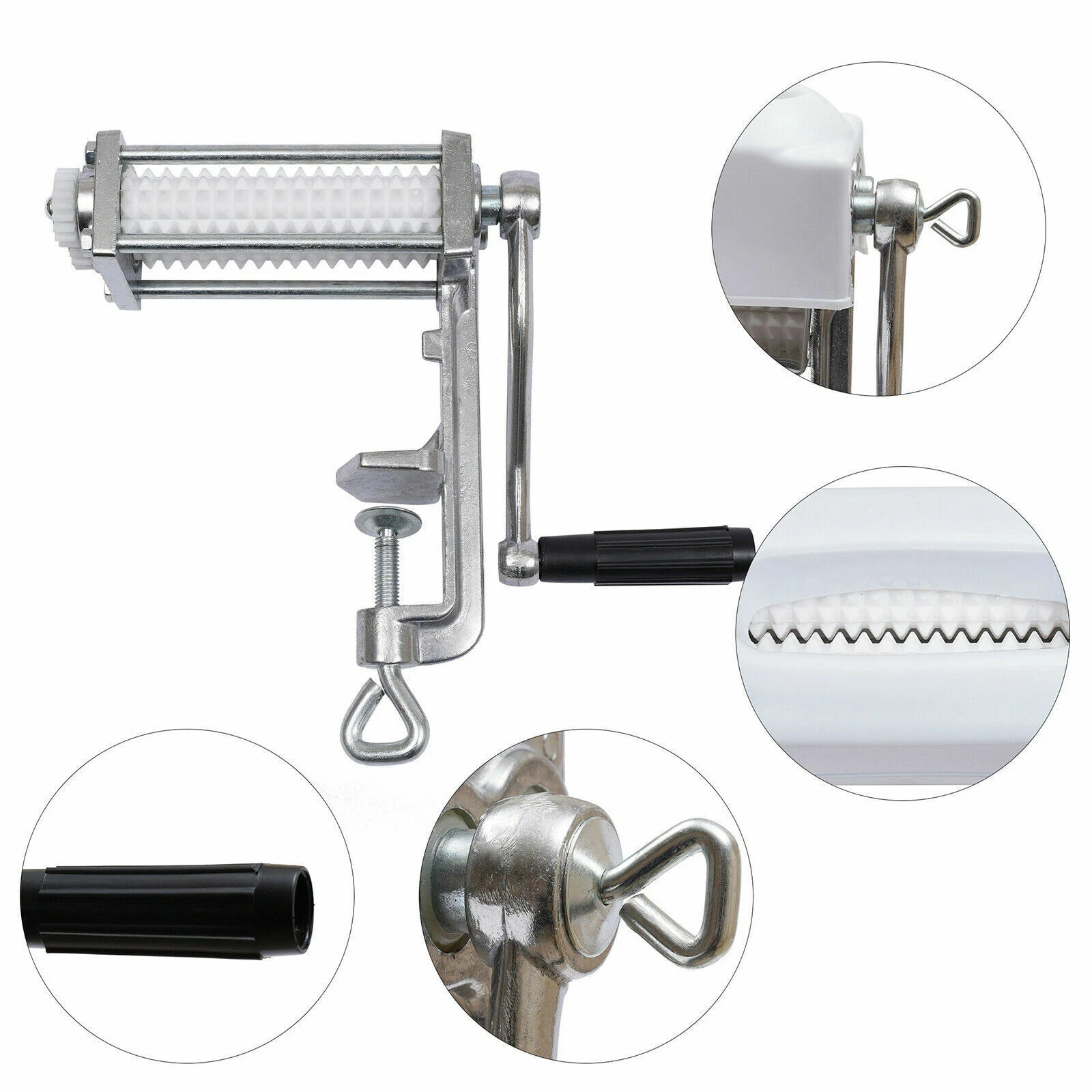 Meat Tenderizer Hand Crank Flatten butchers Tool Cuber Steak Machine KitchenTool