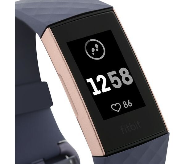 Fitbit Charge Fitness Watch Rose Gold for sale online UK
