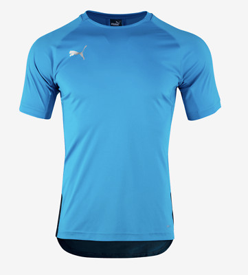 PUMA Herren ftblNXT Pro Training T-Shirt Blau Fußball Trikot Tee Top Shirts 6...