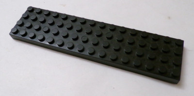 Mega Bloks x1 Black 1x16x2/3 Plate, Thick (021-57)