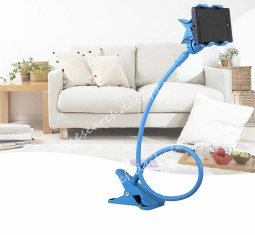 Flexible 360 Clip Mobile Cell Phone Holder Lazy Bed Desktop Bracket Mount Stand - Picture 7 of 10