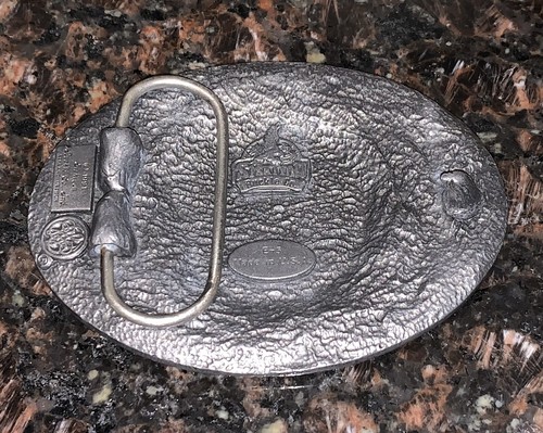 Pewter Diamond Cut Eagle Inlaid Turq&Coral, 1937 Indian Head Nickel Belt Buckles - Picture 14 of 22