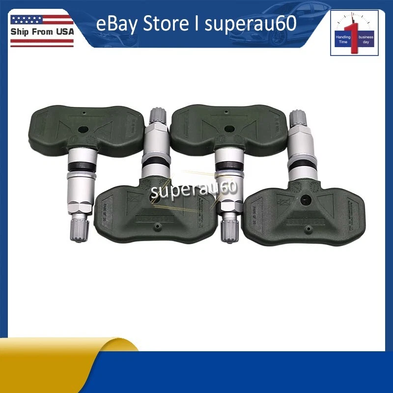 15122618 PACK-4 SENSORES TPMS VÁLVULA PARA GM HUMMER H3 GMC CAÑÓN ISUZU NUEVO Foto 3 de 4
