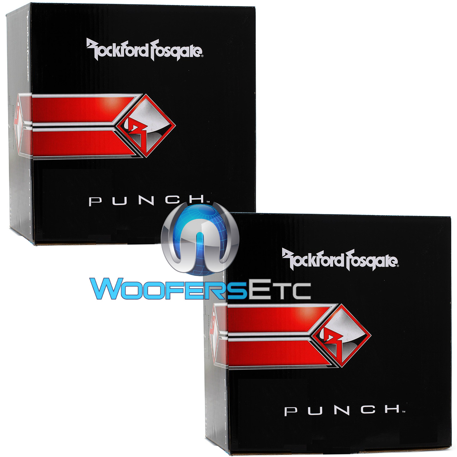 2 ROCKFORD FOSGATE P3D4-10 CAR 10" 1000W DUAL 4-OHM SUBWOOFERS BASS SPEAKERS NEW
