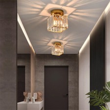 Crystal Ceiling Lights Chandelier Bedroom Hallway Kitchen Bathroom Pendant Lamp