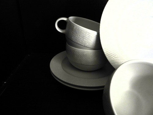 Set of 3 Cups and Saucers PRAIRIE by CRATE & BARREL - Picture 4 of 5
