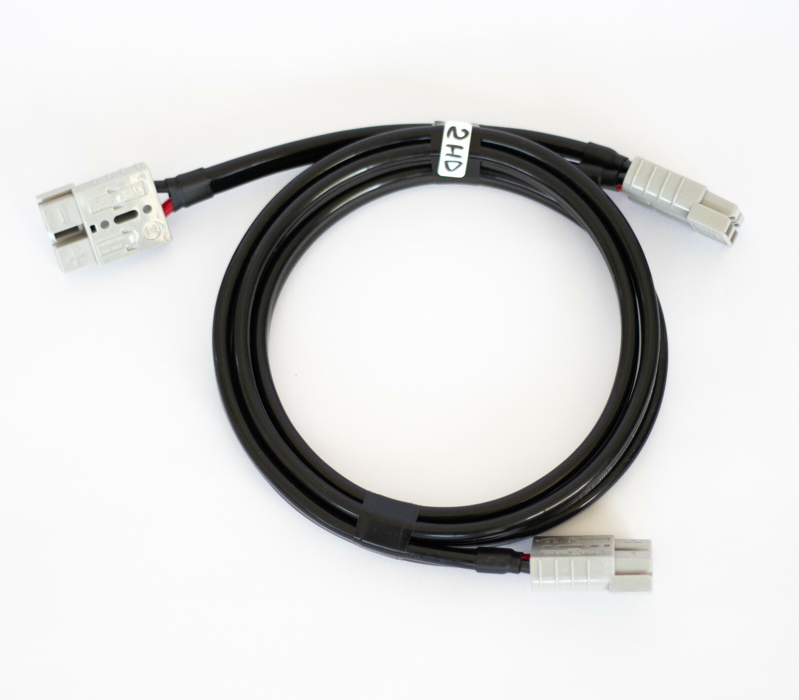 1m 50 Amp Anderson Plug Extension Lead with Double Adaptor H/Duty 8B&S