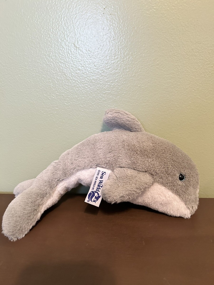 1991 Vintage Sea World Dolphin Plush 9