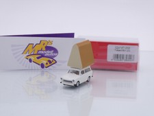 Herpa 024167-002 # Trabant 601 Universal mit Dachzelt Baujahr 1964 " weiß " 1:87