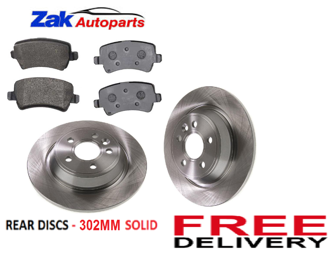 FITS RANGE ROVER EVOQUE 20112015 REAR BRAKE DISCS AND PADS eBay