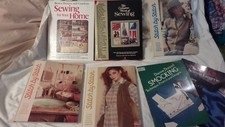 7 Various Sewing Book Lot