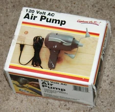 AC Air Pump 120 Volt Intex inflate deflate 3 nozzles 9' cord electric 68636