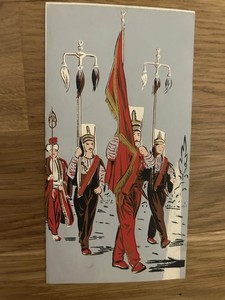 Turkey / Notes Paper With Ottoman Soldier Depictions