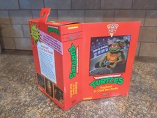 NECA TMNT Pizza Club Raphael VHS Toon Teenage Mutant Ninja Turtles 7  Figure New