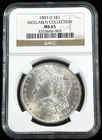 1883-O $1 Morgan Dollar NGC MS65 MCCLAREN COLLECTION Silver New Orleans US Coin