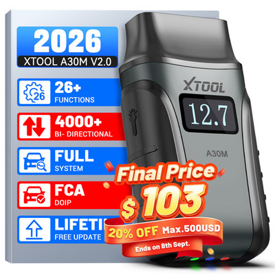 XTOOL Anyscan A30M V2.0 OBD2 Scanner Full System Diagnostic Tool 26 Services Car