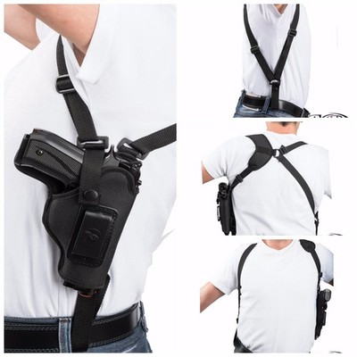 RH Vertical Shoulder Nylon Holster Fits CQB 1911 5''