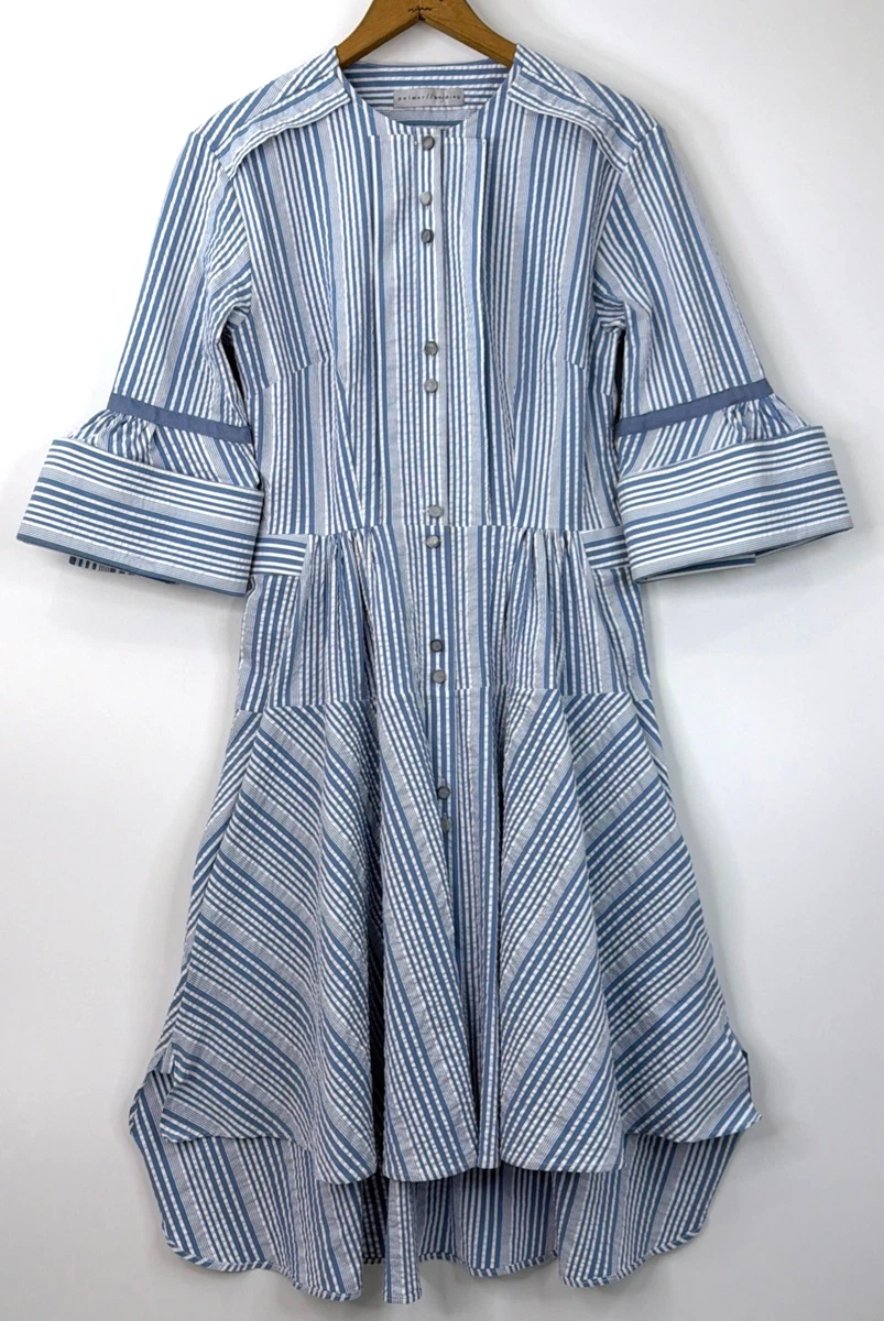 Cotton 3/4 Sleeve Striped Dresses for Women for sale | eBay