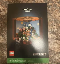 LEGO Minecraft the Crafting Table Video Game Building Set # 21265 - NEW SEALED