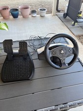 Thrust Master Ps3 Ps4 Foot Pedals And Steerin...