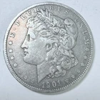 1901-O Morgan Silver Dollar $1 Coin - 90% Silver Very Fine Condition #9415