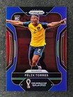 2022 Panini Prizm FIFA World Cup Qatar FELIX TORRES 162/299 RC Blue SP #78