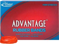 Alliance Rubber 96165 Advantage Rubber Bands Size 16, 1 lb Box Contains Approx.