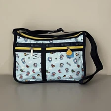 Lesportsac Doraemon Large Deluxe Everyday Bag NWT