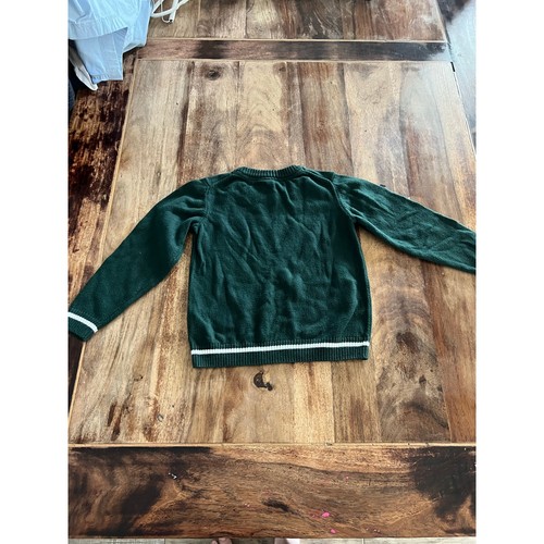 Janie and Jack Pine Grove Holiday Dalmatian Lightweight Crew Neck Sweater Size 5 - Picture 7 of 7