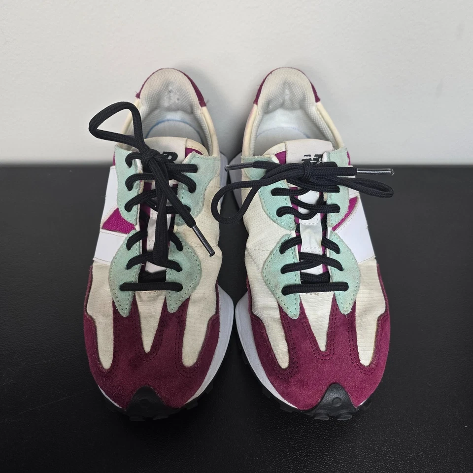 New Balance Zapatos Mujer 8 B Cosmic Orchid 327 Rendimiento Correr Gimnasio Tenis Foto 4 de 4