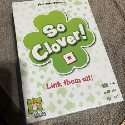So Clover! Board Game Repos Production New Cooperative Party NIP