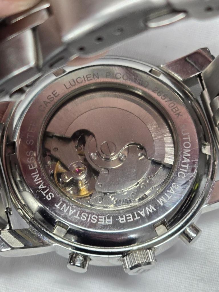 Lucien Piccard Automatic Chronograph 26570BK 42.5… - image 15