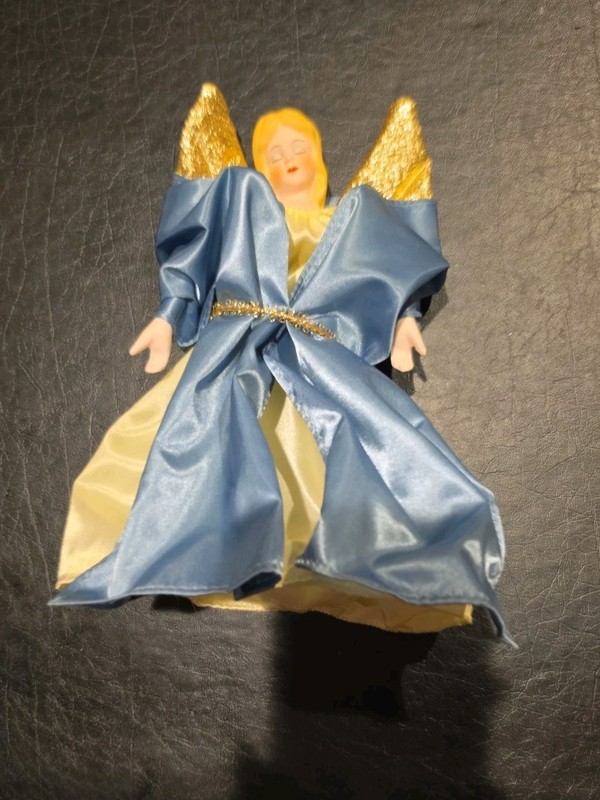 Angel Treetopper 8.5" Porcelain Head & Hands