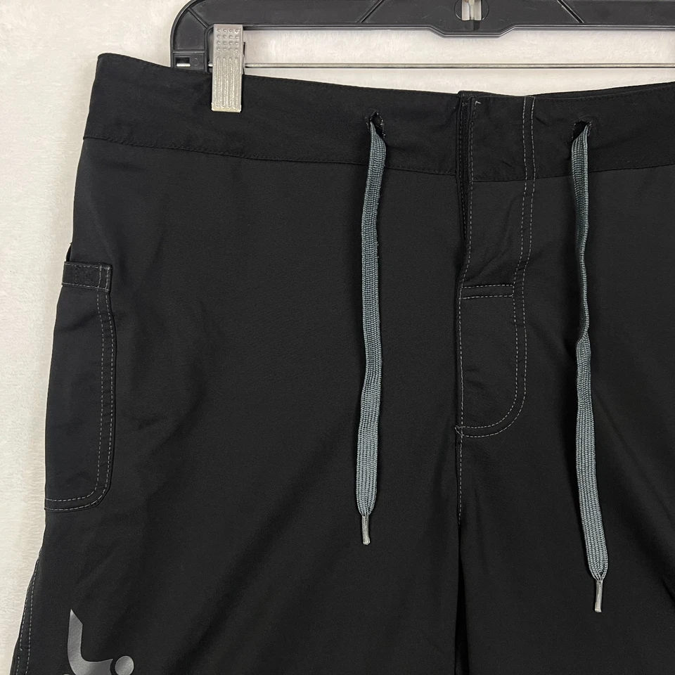 Pantalones Cortos Jaco MMA Para Hombres 34 Negro Entrenamiento Lucha Jiu Jitsu Cordón Agarre Foto 2 de 4