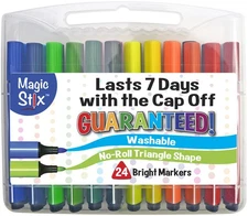 Kwik Stix Magic Stix Markers 24/Pkg-Assorted Colors