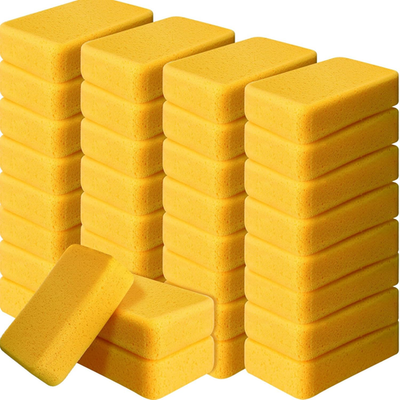 #ad 36 Pcs Large Sponges Bulk 7.5 X 5.5 X 1.9 Inch Grouting Car Wash Foam Cleaning a $71.99