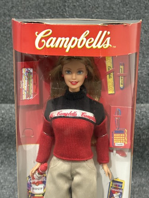 #ad Vintage Barbie Campbell#x27;s Alphabet Soup Special Edition Doll 1999 Mattel New Box $34.99