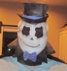 NICE! Easter Unlimited Halloween Mask Grim Reaper Skull Vintage Hat Cape Bow Tie — photo 1