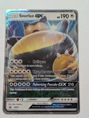 Snorlax GX SM05 Sm Holo