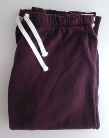 Victoria's Secret VS PINK Lightweight Lounge Sweat Pants Maroon Burgundy XS