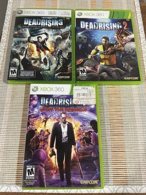 Xbox 360 Dead Rising 1,2 & Off The Record Games - 2 Complete with/ Manuals