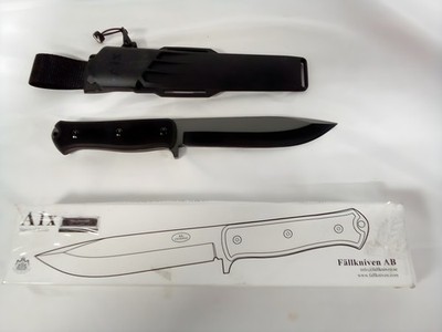 Fallkniven A1x Fixed Blade Survival Knife with Sheath Open Box