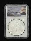 2015 W Burnished Silver Eagle First Releases NGC MS70 #203