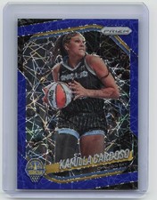 2025 Panini Prizm WNBA #89 Kamilla Cardoso Blue Velocity Prizms