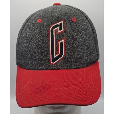 Chicago Bulls NBA Adidas L/XL Fitmax Gray Red Fitted Stretch Baseball Cap Hat