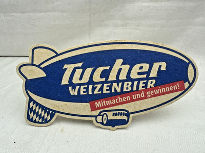 Bierdeckel / Bierfilz von 1996 - TUCHER WEIZENBIER  - Sammler - SJ