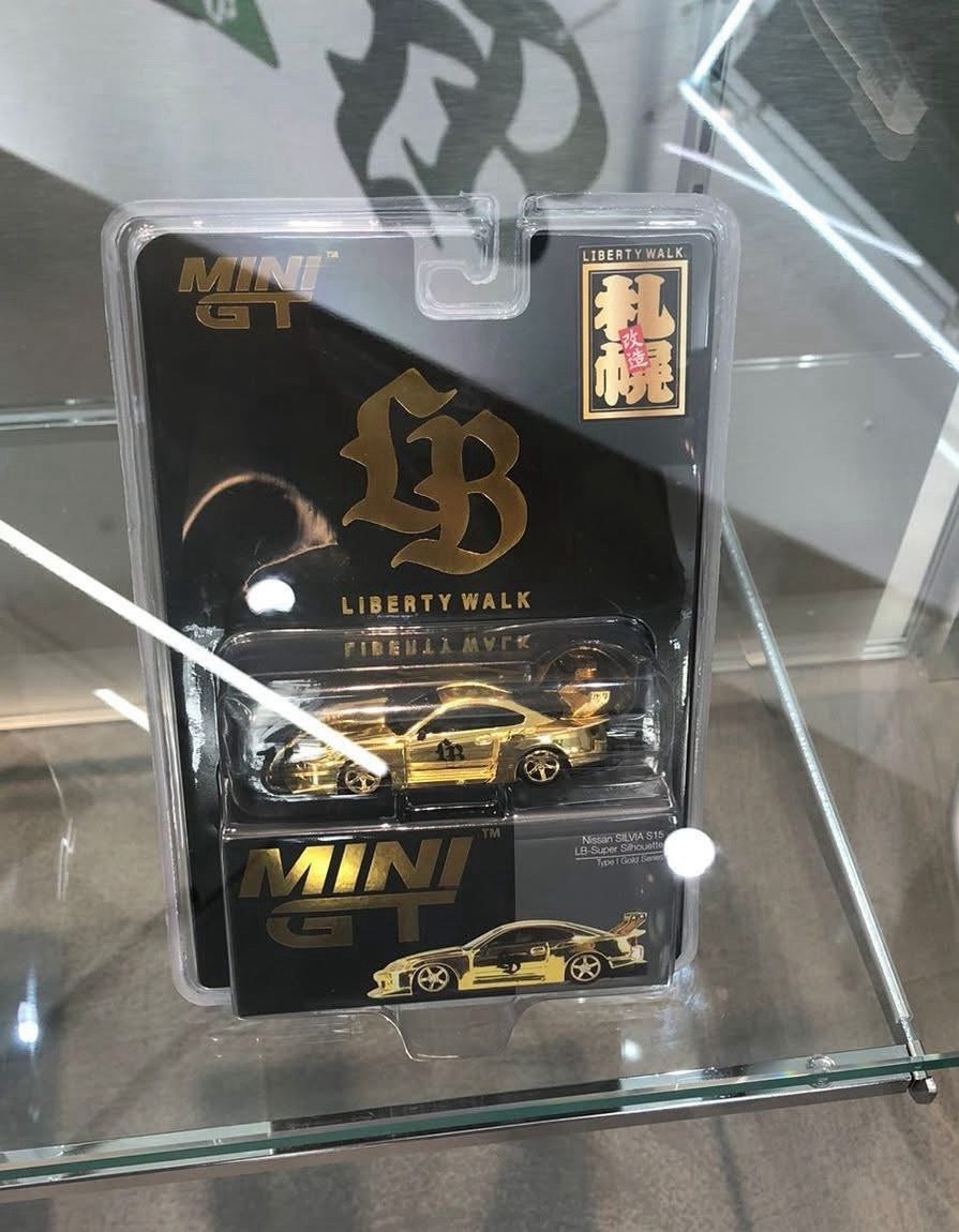 ミニカー Mini gt LBWK s15 gold spesial Sapporo Mini GT 1:64 Nissan LB-Super Silhouette S15 SILVIA Sapporo