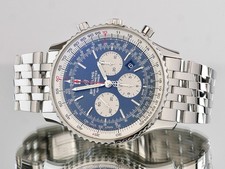 Breitling Chronometer Navitimer Blue Dial 46mm Watch - AB0127