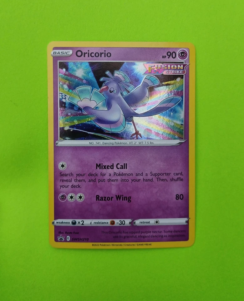 Oricorio SWSH210 SWSH: Sword & Shield Promo Cards Holo - Image 2 of 4